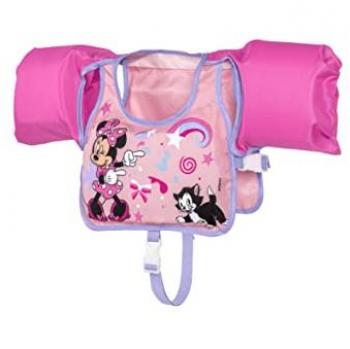 Minnie Mouse Safety Vest – Bestway, 3 à 6 ans, couleur rose