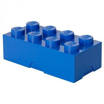 LEGO 8‑Noppen Lunchbox – Mini‑Stifteaufbewahrung Blau