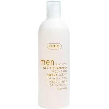 Ziaja Men Gel De Ducha Y Champú Mountain Pepper 400ml