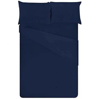 Copripiumino Matrimoniale Blu, Federa in Cotone – Galileo Casa 5900374