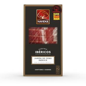 Jamón Cebo 50% Raza Ibérica Pack 4x40g Navidul