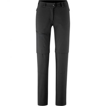 Maier Sports Latit Zip W Damen Funktionshose, Größe 44, Schwarz