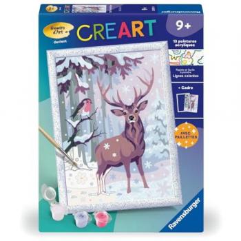 CreArt Kids Zeichenset: Romantischer Hirsch