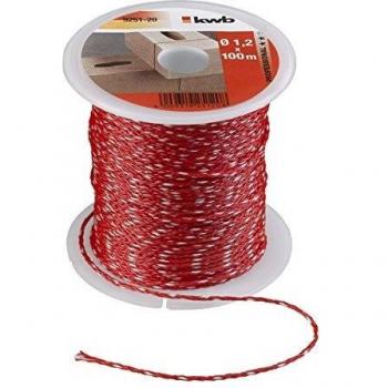 Cordeau de maçonnerie 100 m rouge