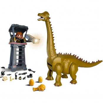 PINYPON ACTION DINOSAURIO DIPLODOCUS Y TORRE DE VIGILANCIA DE FAMOSA