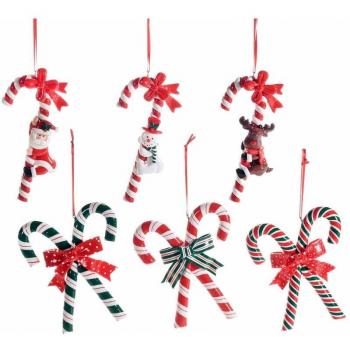 Bastoncini di Natale in Resina Lucida
