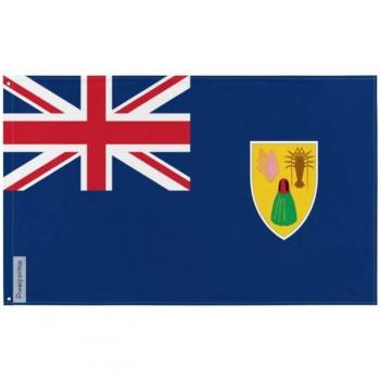 Drapeau national des Îles Turques-et-Caïques 160x240 cm