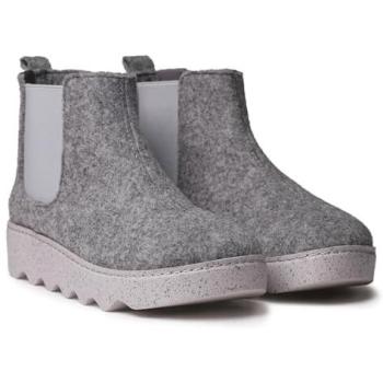 JARA‑FR Zapatillas de Casa con Botín y Fieltro Reciclado