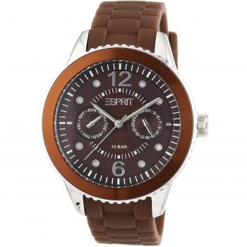 Esprit Damen-Uhr 304 Edelstahl, analog, Quarz, Resin