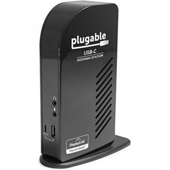 Plugable USB-C Docking Station for Triple Monitors