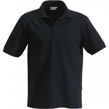 Polo Unisex nera HAKRO Performance