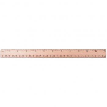Metrische houten linial voor precieze meting