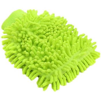 Double-Sided Car Detailing Glove with Brush and Towel Accessories