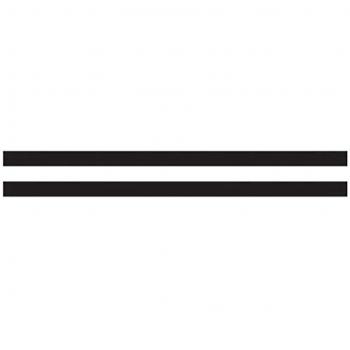 Finesse F‑51 2.38 mm Pinstripe Adhesive Tape – Stripe/Space/Stripe 2.38 mm