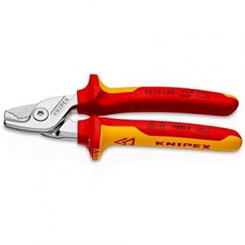 Knipex 95 16 VDE Insulated StepCut Cable Shears 160mm