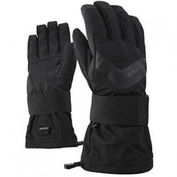 Ziener Erwachsene MILAN AS glove SB Snowboard-Handschuhe, schwarz, 10