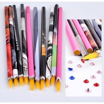 Stylo pointilleur auto-adhésif pour strass