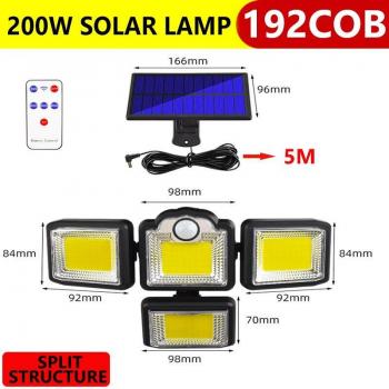 Lámpara Solar Impermeable para Exterior