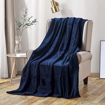 Softan Fleece Blanket Lightweight Soft Plush Flannel All Season for Couch Sofa Bed