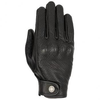 Oxford Henlow Air Female Leather Motorbike Gloves Large Black