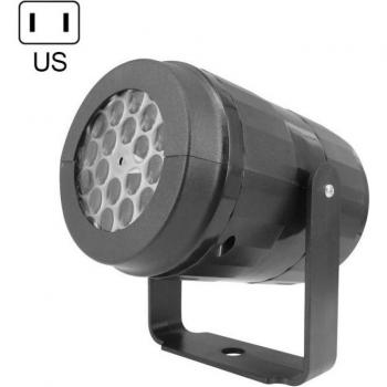 Rotating Snowflake Projection Lamp