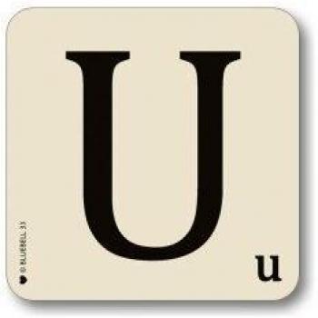 Bluebell Collection Personalized Alphabet Letter Placemats