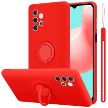 Protection liquide rouge pour Samsung Galaxy A32 5G – coque TPU