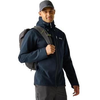 Men's Regatta Birchdale Waterproof Shell – Navy (L)