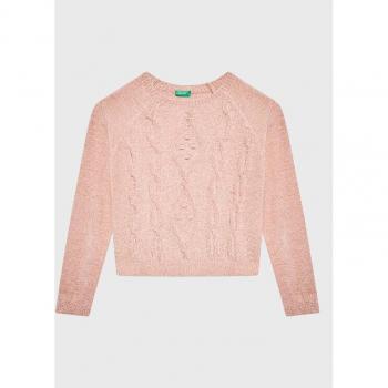 „United Colors of Benetton“ Rosa Pullover – Regular Fit (1027C101P)