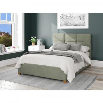 Aspire Caine Small Double Ottoman Bed in Plush Velvet