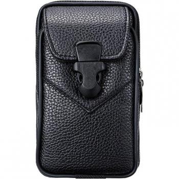 Universal Leather Phone Holder for iPhone and Android
