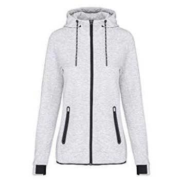 Sweatshirt femme à capuche zippé Proact