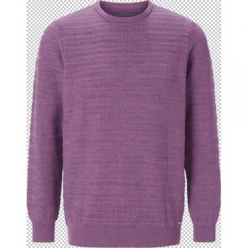 Babista Lila Rundhalspullover FLOREVARA – Herren – 48/50