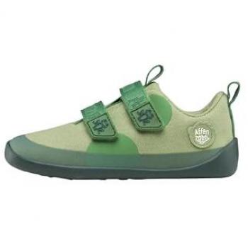 Affenzahn Baby‑Barfußsneakers Cotton Lucky Frog Grün, 33