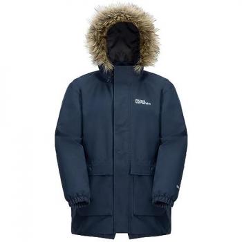 Jack Wolfskin Cosy Bear 3in1 Parka Girls 3 in 1 Jacke Mädchen 128 blue night blue