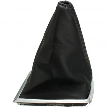 Black PU Leather Gear Knob Cover for Ford Focus 2005