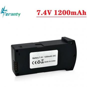 Batería LiPo 5/10 V 1200 mAh 25C 7,4 Uds. para Dron RC