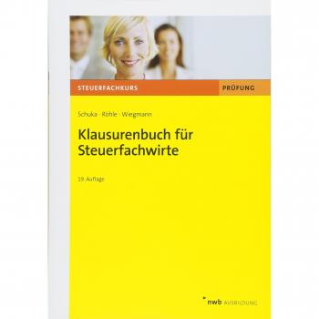 Klausurenbuch für Steuerfachwirte
