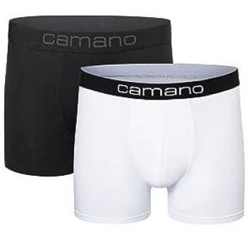 Camano Boxershorts »Komfort« (2er Pack) mit elastischem Logobund