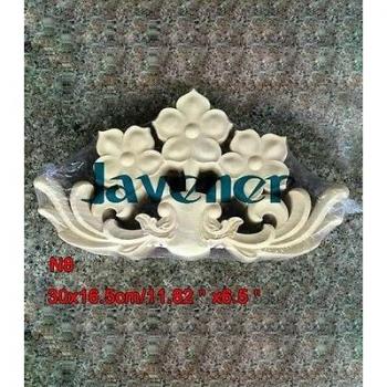 N8 Wood Carved Applique 30x16.5cm