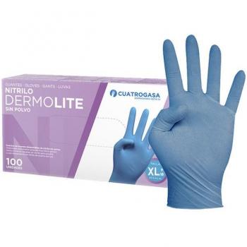 GUANTE NITRILO AZUL SIN P0LVO T9-10-XL