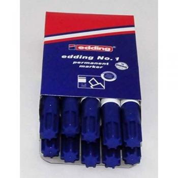 Edding Rotulador Permanent 1 Bleu 5 mm