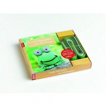 Kreativ-Set: Coole Kumpels aus Wellpappe: Buch mit Wellpappestreifen in 4 Farben