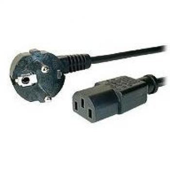 Câble secteur Dexlan 1,80 m couleur noire – lot de trois