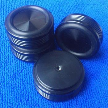 4-Piece Aluminum Speaker Feet for Turntables