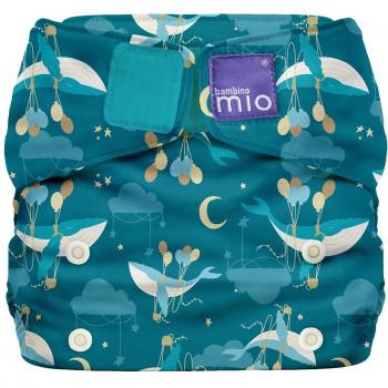 Bambino Mio Miosolo All‑In‑One Reusable Nappy – Sustainable Dark Green Pack