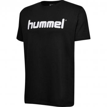Hummel Herren Hmlgo Cotton Logo T-Shirt, Schwarz, XXL