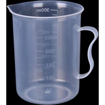 Tasse à mesurer graduée en plastique transparent 300 ml
