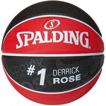 NBA Basketball Derrick Rose – Spalding, rot/schwarz – Größe 5