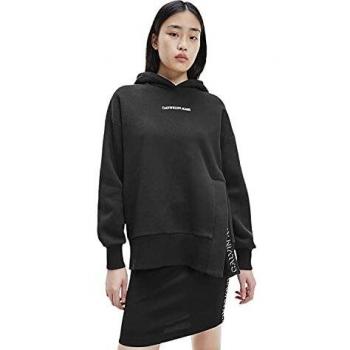 Shadow Logo Felpa Donna CK con Cappuccio e Split M